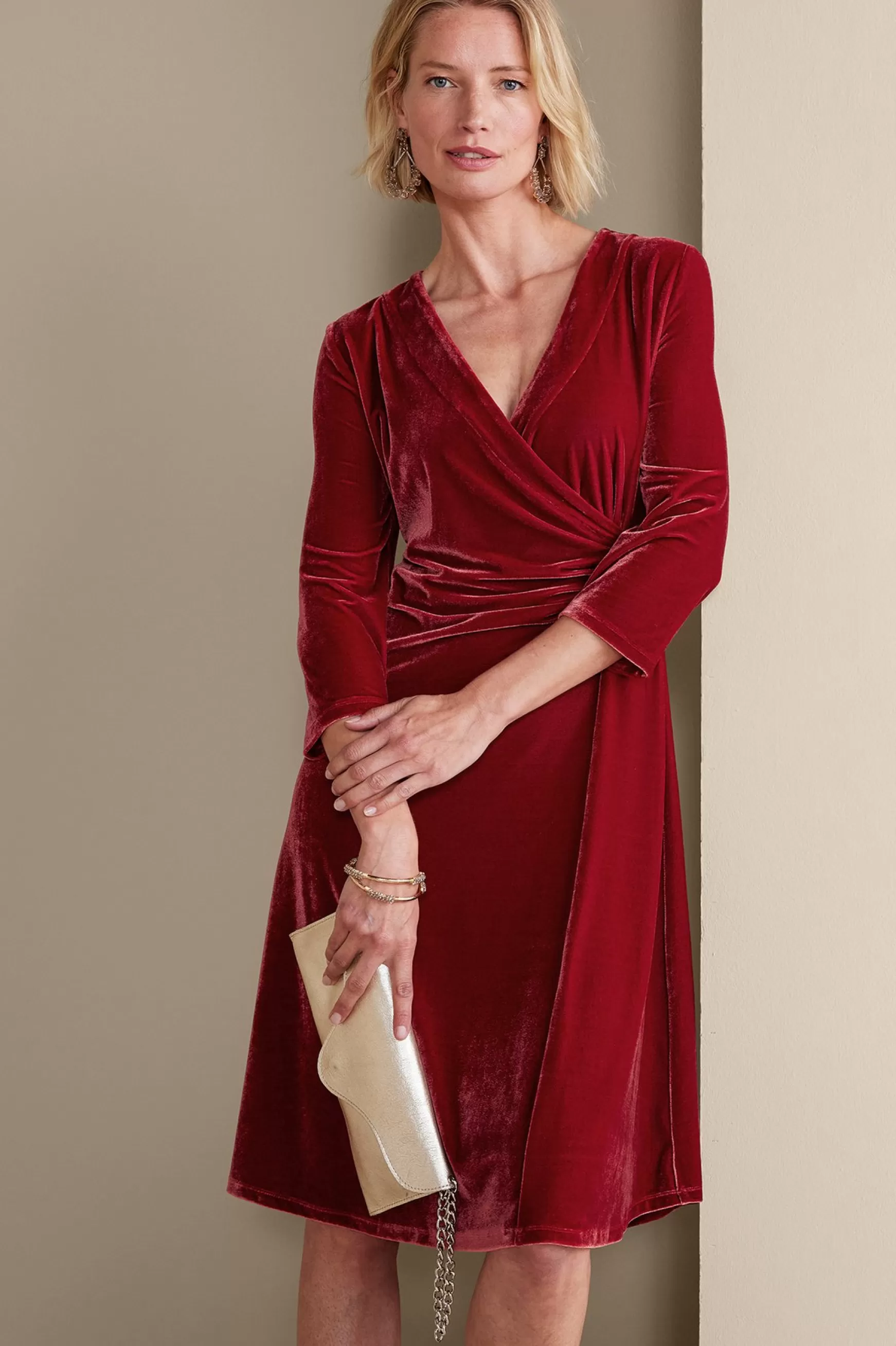 Soft Surroundings Feminine Flourish | EVelvet Styles-Velvet Hyannis Dress