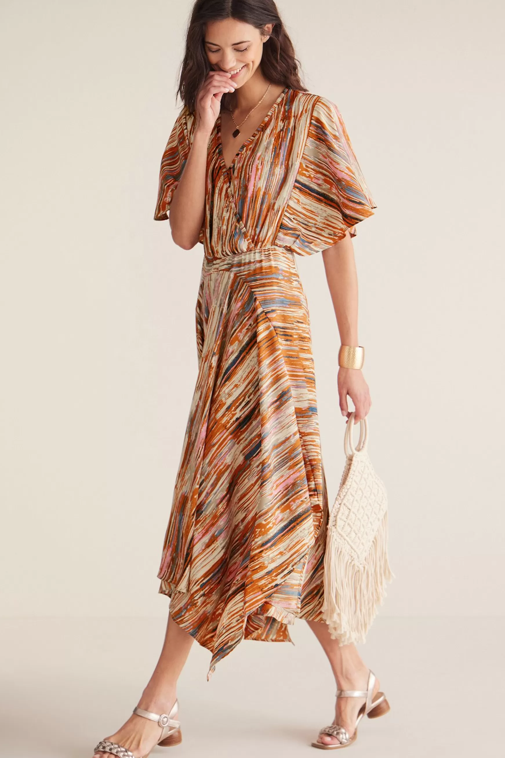 Soft Surroundings patterned | mid-length-Women Cyra Dress