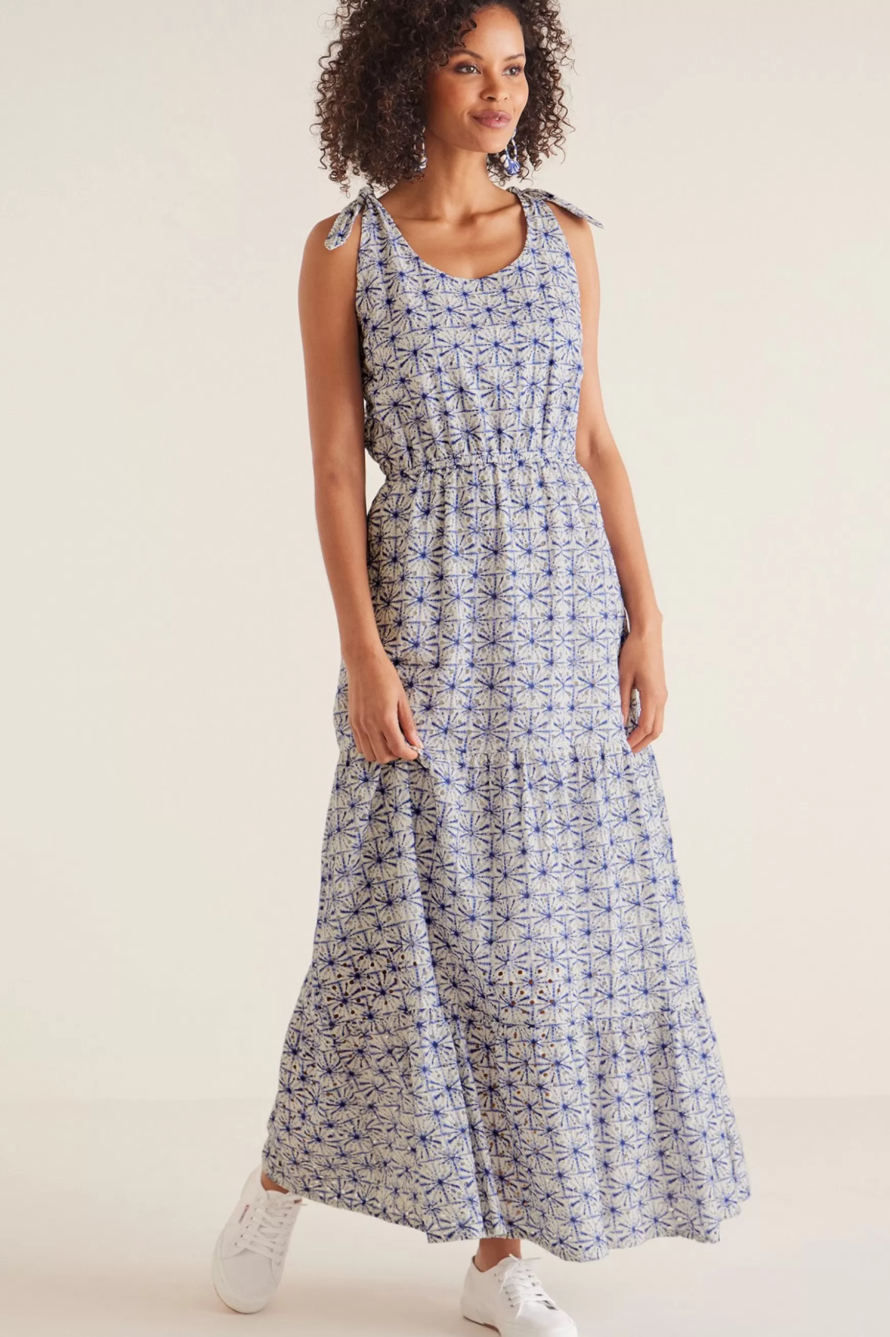 Soft Surroundings patterned | maxi-Women Kyoto Dress